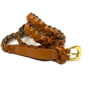 Michael Kors Women’s Breaded Tan Belt